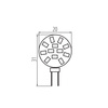 LED Lampen G4 1.2W 135lm 3000K 12AC/DC warm KANLUX