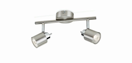 MERANTI Deckenleuchte 2x GU10 Wandmontage Reflektor beweglich Satin PHILIPS