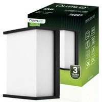 Wandleuchte Außen 2x E27, Garten-Wandleuchte rechteckig LEVIS LUMILED