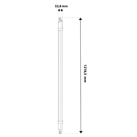 Wasserdichte LED Werkstattleuchte 120cm Garagenleuchte 36W 4000K Wasserdicht RAY LUMILED