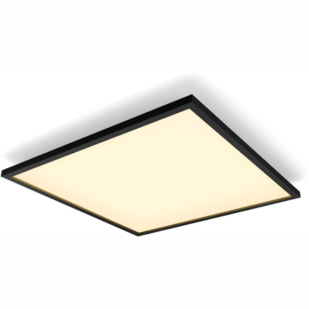 LED-Anbaupanel Aurelle Schwarz 39W CCT 60cm PHILIPS HUE Bluetooth + Dimmschalter