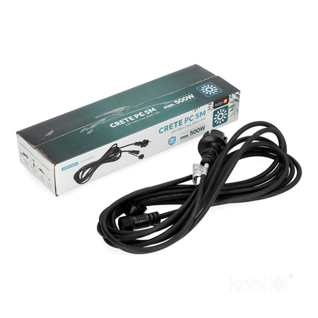 Controller Netzkabel CRETE PC 5m IP44 Design Kobi
