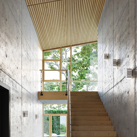 LED-Wandleuchte BLOCCO G9Wandleuchte oben unten Rechteckig weiß SOLLUX