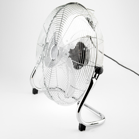 Bodenluftzirkulator FAN 45cm 100W Chrom