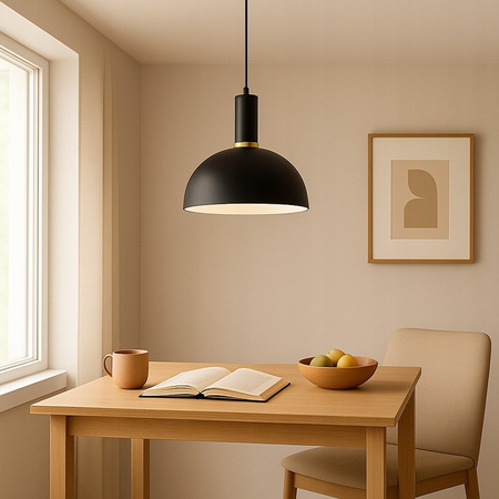 Masterled E27 Schwarz Weiß Kupfer Koko Hängelampe