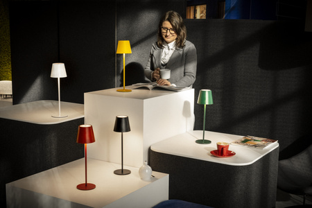 LED INITA IP54 Tischleuchte 165lm Rot KANLUX