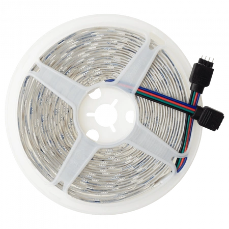 LED-Streifen SMD 5050 14.4W/m 60LED/m 12V Mehrfarbig RGB IP63 Rolle 5m Ecolight