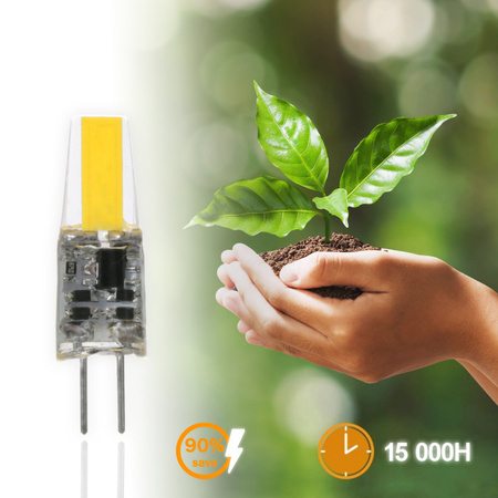 LED Kapseln G4, LED-Lampe 3W = 30W 330lm 360° 6500K kalt LUMILED