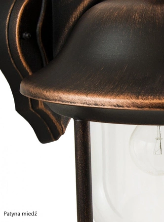 Außengartenlampe LED-WANDLAMPE Prince K 3012/1/O g E27 Su-Ma