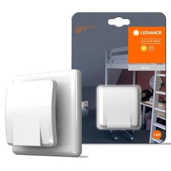 LED ORIENTIERUNG LUNETTA SLIM Nachtlicht Weiß 0.30W 3lm 3000K IP20 Ledvance