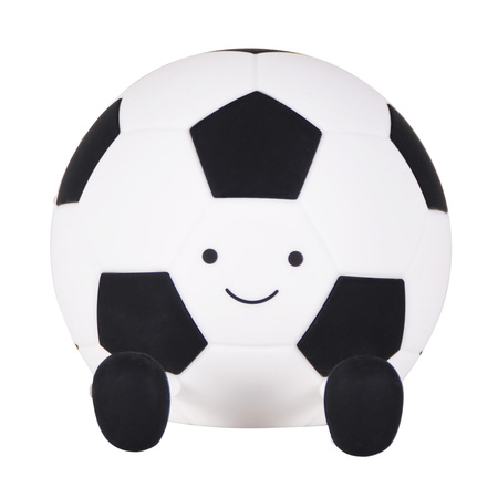 LED Dekorative Lampe 2W 3000K Warmweiß Schwarz Dimmbar Fußball Sanico Goldlux