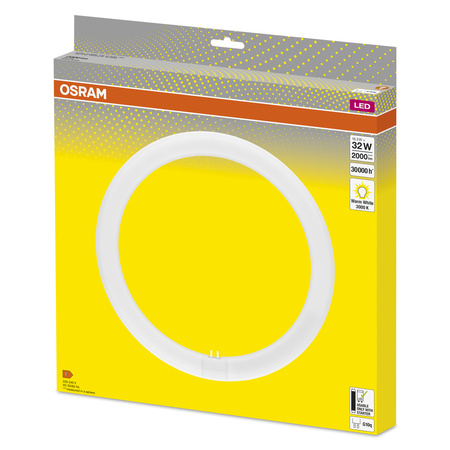 LED T9 Kreisförmig G10q 18.3W = 32W 2000lm 3000K Warm 110° LED TUBE EM Osram