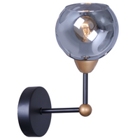 Wandleuchte Außenfassadenleuchte E14 grau Assaria Sanico Goldlux