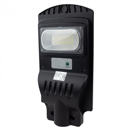 LED-Solar-Straßenlampe 30W 650lm 4000K Neutral IP65 mit Bewegungs- und Dämmerungssensor ECONOMY Ecolight