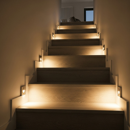 LED GU10 Reflektor PAR16 6W = 50W 580LM 6500K kaltweiß 120° mit Bewegungssensor LUMILED