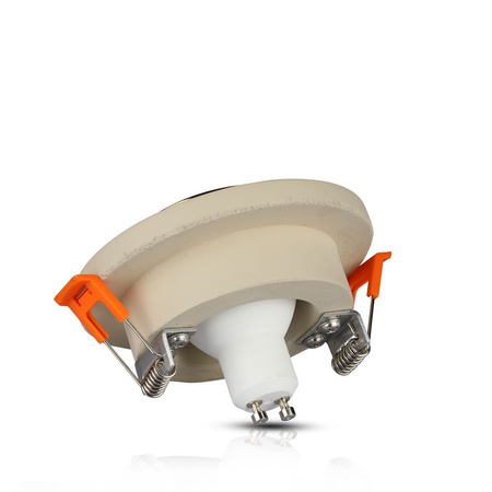 Deckeneinbauleuchte GU10 mit Öse rund Weiß/Roségold VT-862 V-TAC – 5 Jahre Garantie