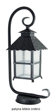 Außenstehende Gartenleuchte POST Cadiz K 4011/1/Z ​​​​E27 53cm Su-Ma