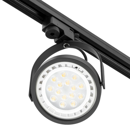 Schienenstrahler LEON ES111 Deckenleuchte Beweglich schwarz