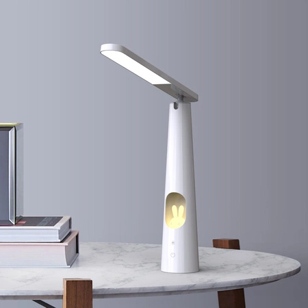 LED Touch Tischlampe 7W 380lm CCT 110° Weiß Dimmbar Bunny Sanico Goldlux