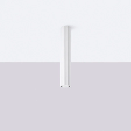 Deckenleuchte Aufbauleuchte Tuba Spot GU10 Weiß Carbon Deep Space SL.1533 Sollux