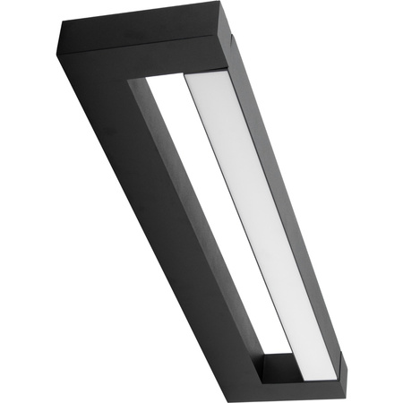 ASTER Wandleuchte über Spiegel LED Badezimmer Wandleuchte 2x16W 2240lm Schwarz Neutral 90cm IP54 auf/ab 360°