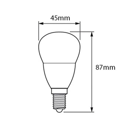 E14 LED Lampen 2,8W 25W 2700K WW PHILIPS
