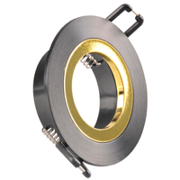 Strahler-Einbauleuchte GU10 Schwarz FEBE Sanico Goldlux