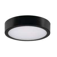 LED-Deckenleuchte 20W 2560lm CCT IP65 Aufbaumontage Schwarz DABER KANLUX