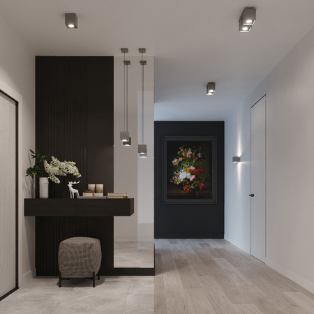 LED QUAD GU10 Pendelleuchte Grau SOLLUX