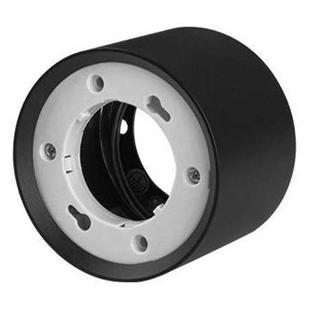 Aufputz LED SINO Halogen Deckenleuchte GX53 Rundrohr Schwarz