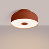 LED Plafond Deckenleuchte 4x E27 Ocker Rot OMIQ Crimson SL.1681 Sollux