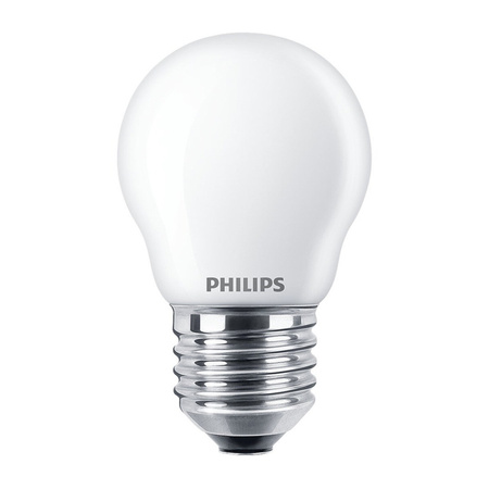LED-Lampe E27 P45 4.3W = 40W 470lm 2700K Warm PHILIPS