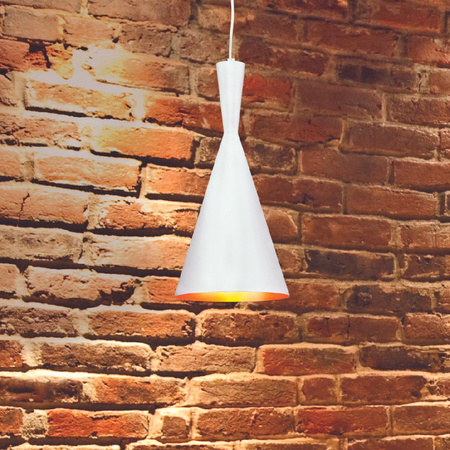 Kronleuchter Hänge-Deckenleuchte IL MIO MODERN P-306C E27 Weiß und Gold - GOLDLUX (Polux)