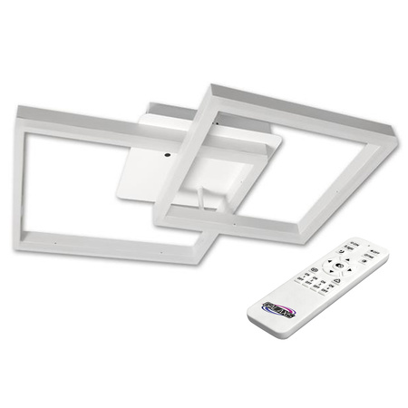 Kronleuchter Deckenleuchte LED 70W CCT GALAXIS HERKULES Weiß + Controller Fernbedienung