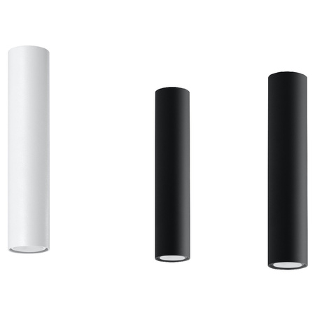 Aufbaustrahler LAGOS 30 GU10 Spot Tuba Minimalist Weiß SOLLUX