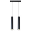 KEON Ceiling Pendelleuchte 2xGU10 Verstellbare Röhre Schwarz MASTERLED