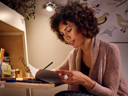 LED Leuchtmittel GU5.3 MR16 4,4W = 35W 345lm 2700K Warm 36° 12V PHILIPS