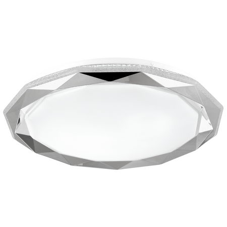 PLAFON LED Diamantlampe Deckenleuchte 50cm 3000-6500K mit Fernbedienung GLÄNZEND GOLDLUX (Polux)