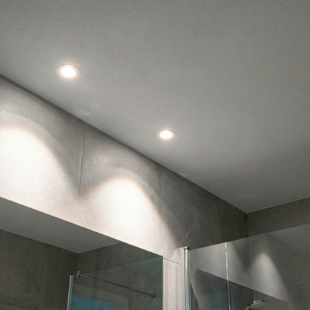 Einbaustrahler GU10, MR16 Einbauspot HALOGEN Runde beweglich Weiß Blech AURELI LUMILED