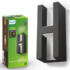 Gartenleuchte LED Wandleuchte SHADOW myGarden 2x4,5W 2700K IP44 Oben-Unten Anthrazit PHILIPS