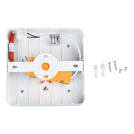 Aufbau-LED-Panel 8W 4000K Quadratisch VT-809 V-TAC