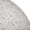 KANLUX Outdoor Geschliffene STONO STONE BALL E27 IP65 20cm Grau