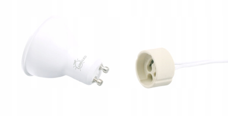 10X Keramiksockel für GU10 LED-Lampen