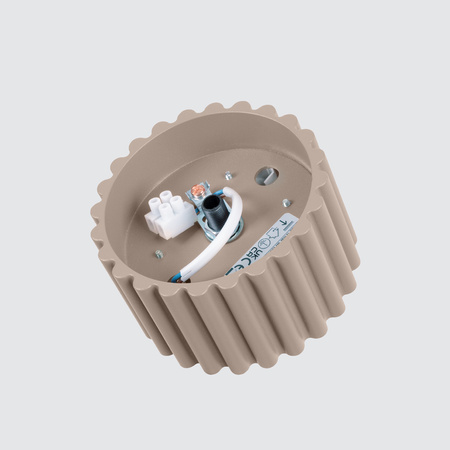 Anbauleuchte GX53 Aluminium Taupe Aura Deep Space SL.1817 Sollux