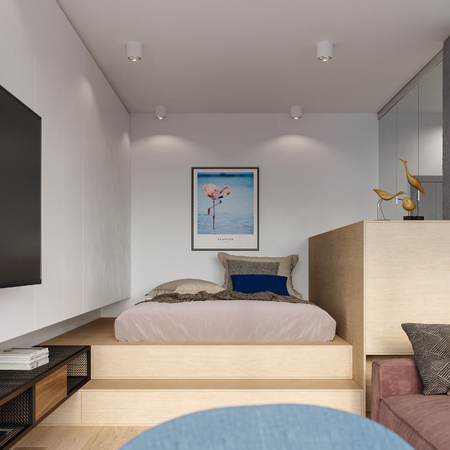 Anbauleuchte TIUBE GU10 ES111 Halogen Spot Tuba Round Weiß SOLLUX