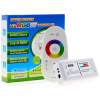 RGB+W LED-Streifen-Controller 288W EMPFÄNGER + RF Touch-Fernbedienung 2,4 GHz