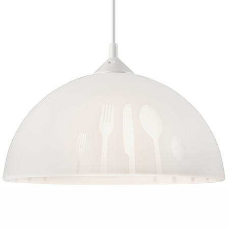 APETITE Decke Pendelleuchte E27 Weiß LM-1.3/5 Lamkur