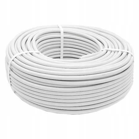 Drahtkabel YTKSY 2x2x0,5mm Telekommunikation Weiß 1m ELEKTROKABEL