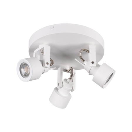 Wand- und Deckenleuchte SONDA II PAR16 3xGU10 Weiß KANLUX