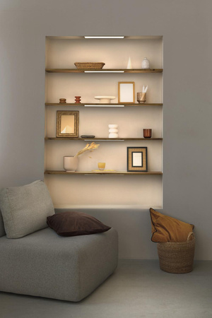 Unterschrank Ledvance LED Möbel Lampe mit Bewegungssensor Rahmenlos 5W 220lm CCT Dimmbar Weiß 30x10cm Unterschrank Ledvance